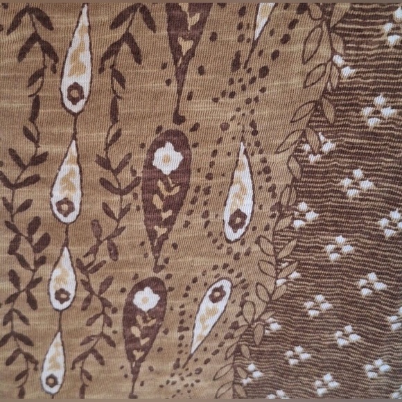 Lucky Brand NWT Boho Long Sleeve Blouse Top Olive Green Autumn MSRP $50 SOFT S - Picture 10 of 14